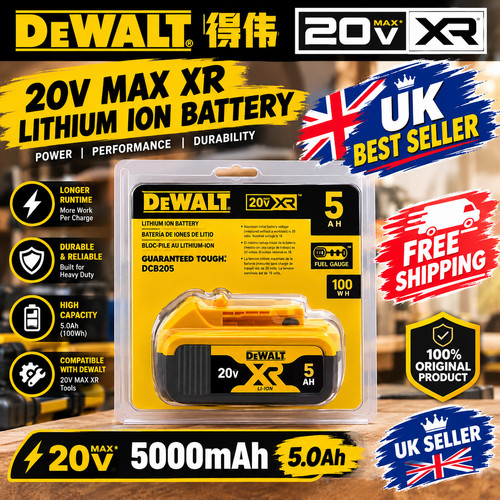 Dewalt 5ah battery - battery, pack