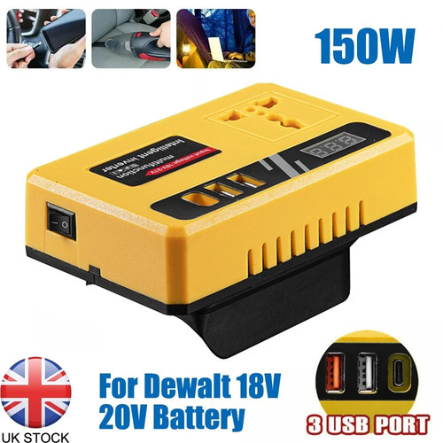 Battery inverter for - for, dewalt