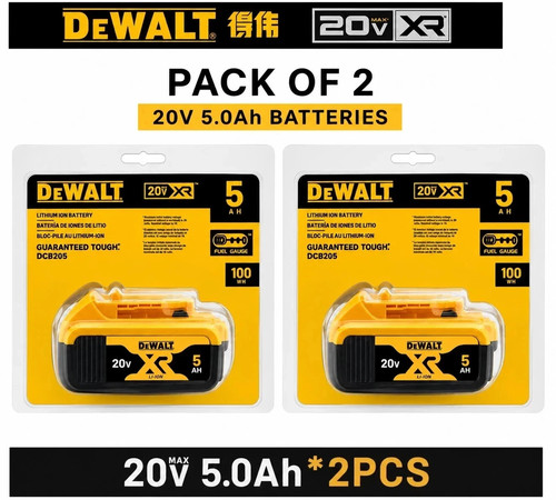 Pcs dewalt 5ah - x,