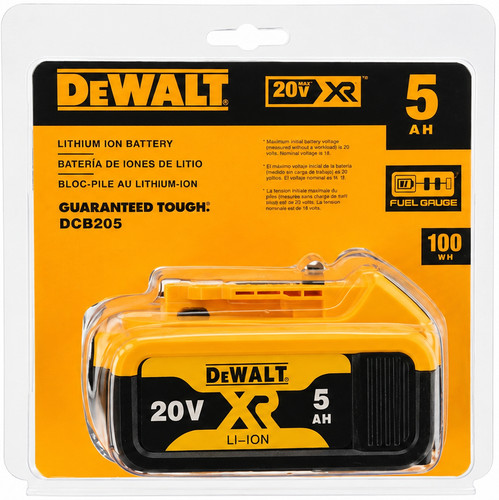 Dewalt dcb205 20v 5ah - dewalt, xr