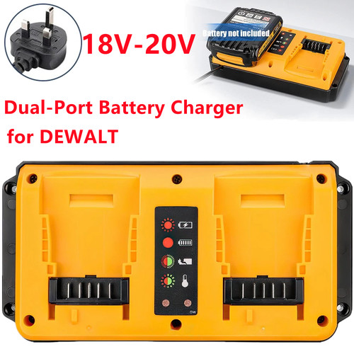 Dual port battery - dual-port, charger